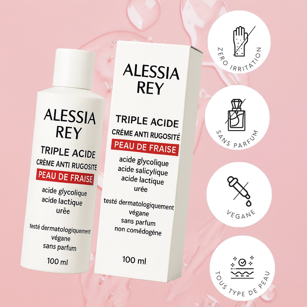 Crème Anti-Peau de Fraise –  Débarrassez-vous de la honte